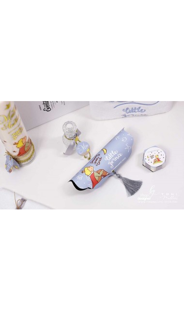 Trusou de botez cu broderie personalizata pentru baieti, Micul print, Le petit prince  13